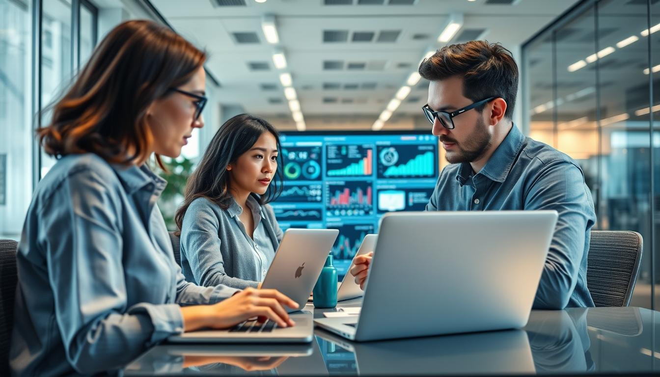 Business data analysis and visualization systems